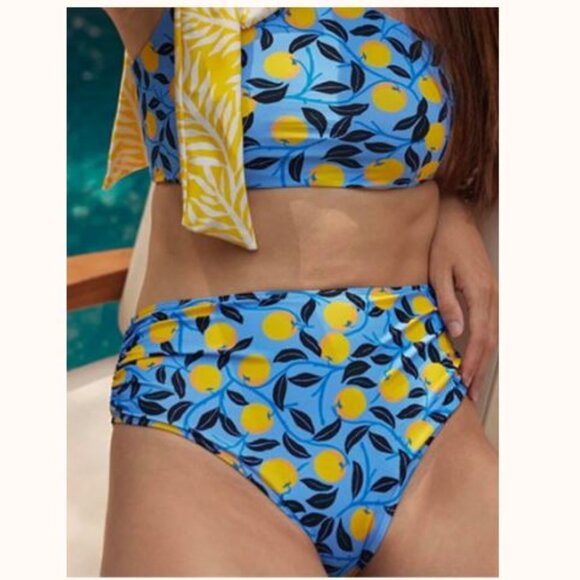 NWT Summersalt x DvF Bikini - Nectarine Orchard Size 8 - Picture 3 of 6